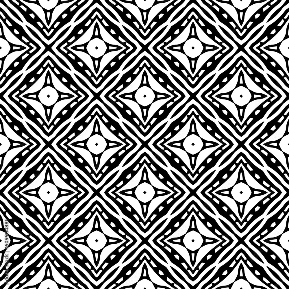 Vector monochrome pattern, Abstract texture for fabric print, card, table cloth, furniture, banner, cover, invitation, decoration, wrapping.seamless repeating pattern. Black color.
Vector monochrome pattern, Abstract texture for fabric print, card, table cloth, furniture, banner, cover, invitation, decoration, wrapping.seamless repeating pattern. Black color.