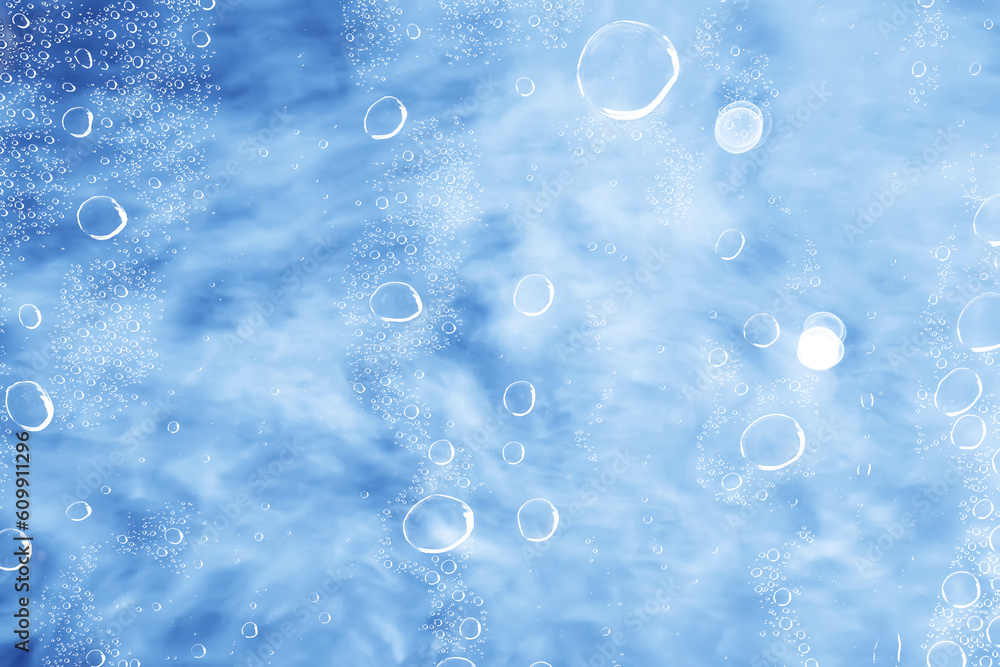 blue abstract background air bubbles water blue abstract background air bubbles water