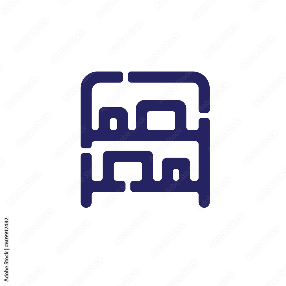 vector illustration icon shelving rack vector illustration icon shelving rack