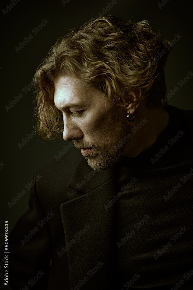 Fototapeta premium calm mature man