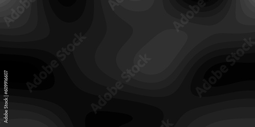 papercut black luxury background. Abstract paper cut layered black posters.  Paper carve black background for card poster brochure flyer design in black colors. Vector illustration. 
