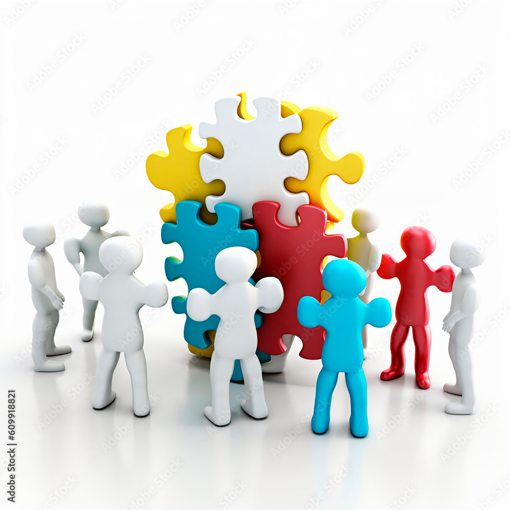 group team of people social network concept created with Generative Ai technology group team of people social network concept created with Generative Ai technology