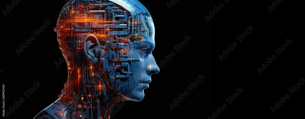 man of the future with brain implants, additional opportunities for the brain, expansion of consciousness. man of the future with brain implants, additional opportunities for the brain, expansion of consciousness.