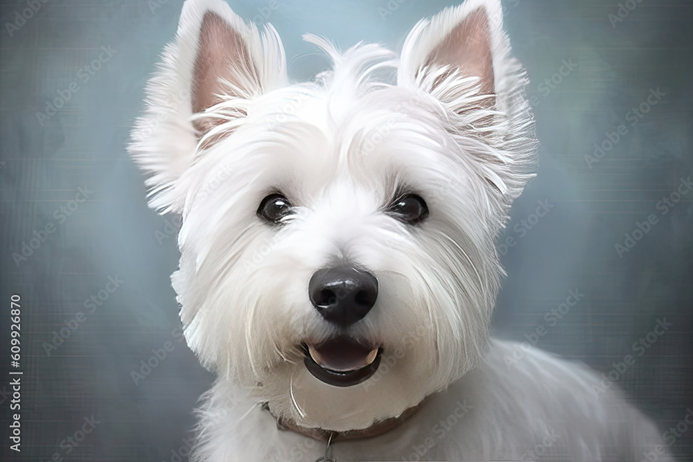 westie image, AI Generative westie image, AI Generative