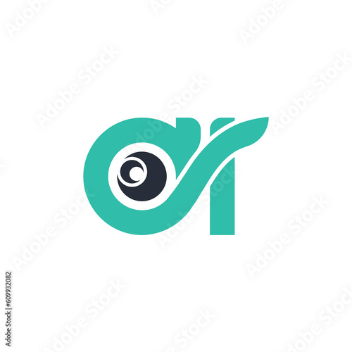 a r initial letter logo design vector template Concept Logo Eye Center and Ophthalmologist