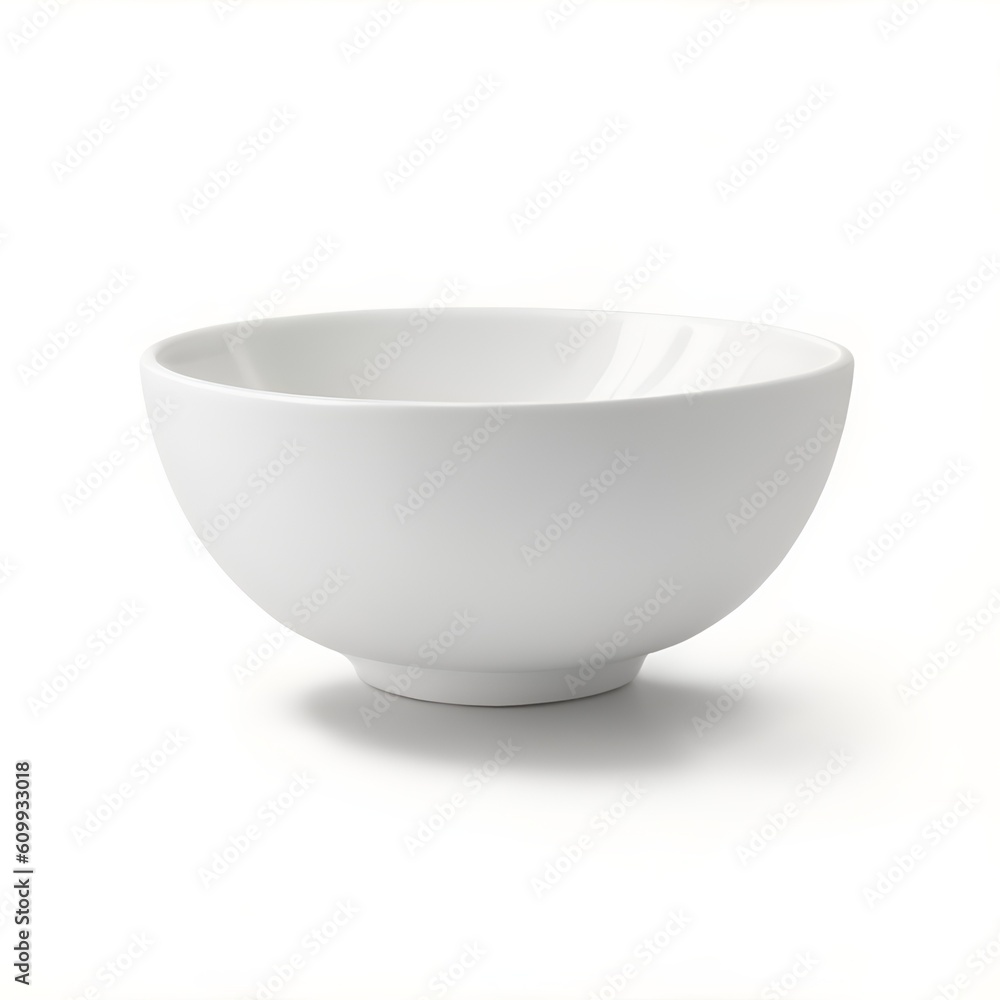 white bowl isolated on white white bowl isolated on white