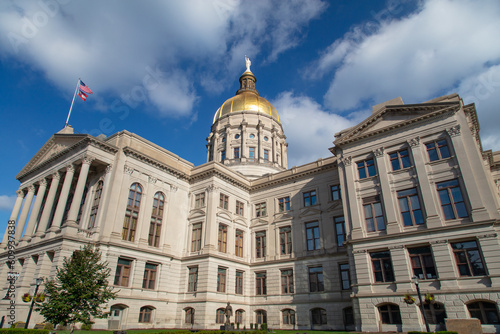 Obraz na płótnie Georgia state capitol building in Atlanta, Georgia. w salonie