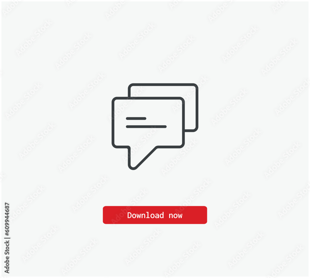 Message vector icon. Symbol in Line Art Style for Design, Presentation, Website or Mobile Apps Elements, Logo. Pixel vector graphics - Vector Message vector icon. Symbol in Line Art Style for Design, Presentation, Website or Mobile Apps Elements, Logo. Pixel vector graphics - Vector