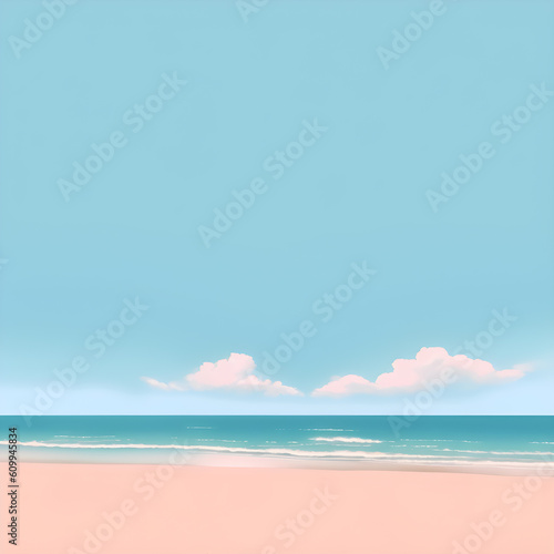Beach Art Ocean Seascape Sea View Painting