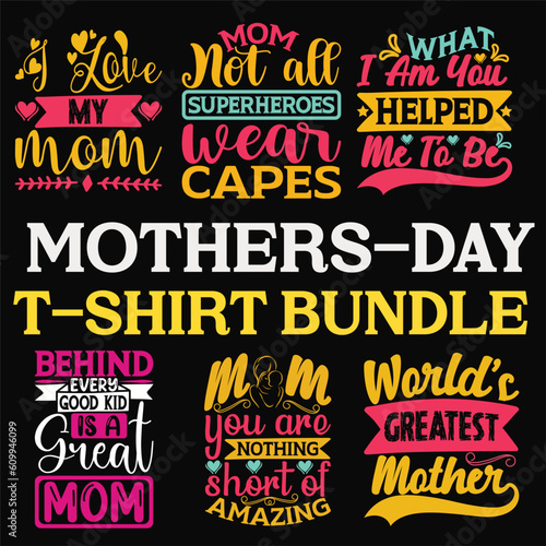 Mother's day t shirt designs bundle, quotes mega collection bundle, Silhouette typography designs, t shirts, mug, other prints with words and holiday elements, mother's Day T-shirt Design Bundle, 