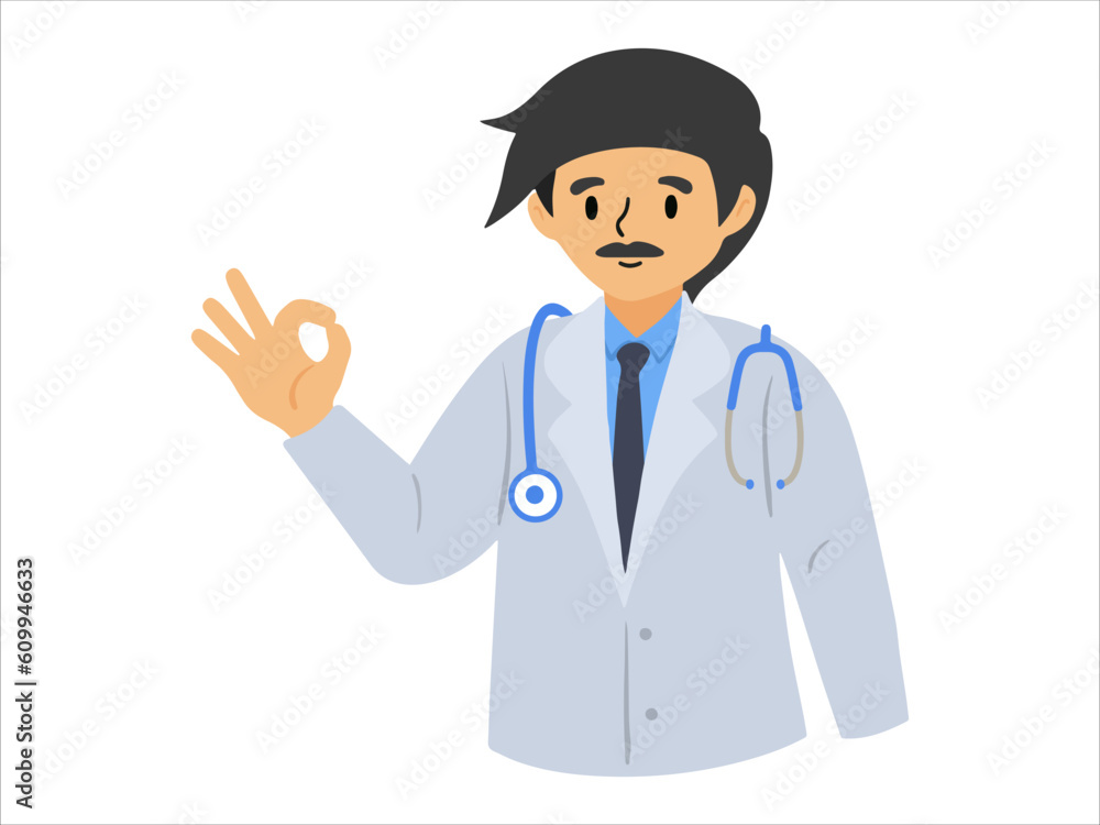 Presentation Character Doctor wearing uniform
Presentation Character Doctor wearing uniform
