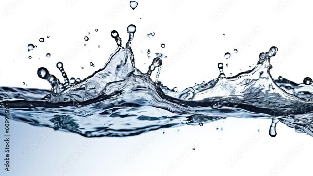Close-up of flowing water, white background
Close-up of flowing water, white background