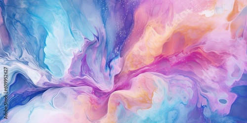 Galaxy marble abstract texture wallpaper, background © Svitlana