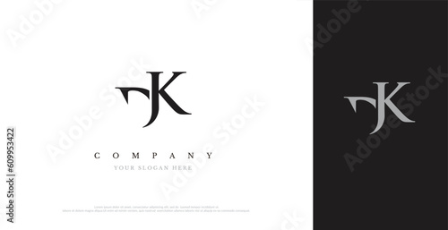 Initial DK Logo Design Vector 