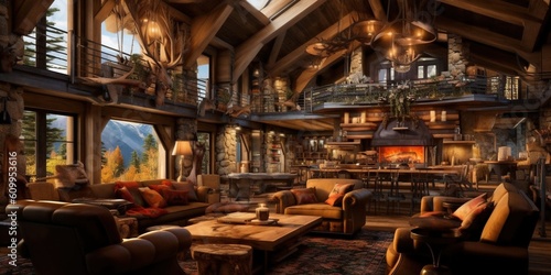 Lodge interior design