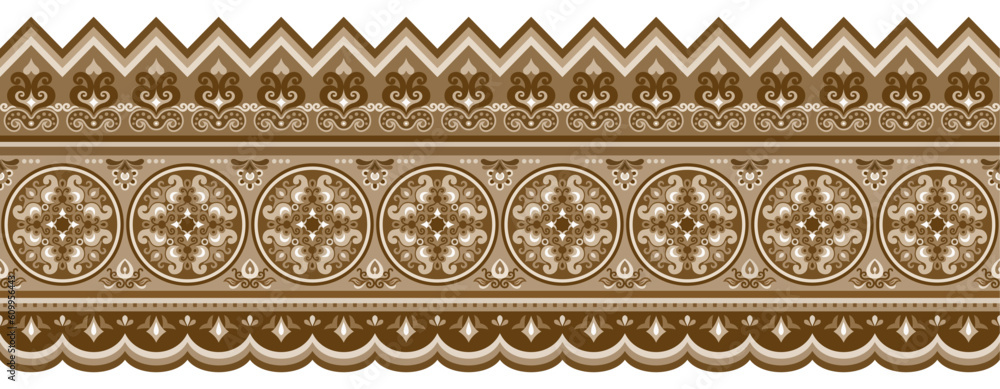 Abstract ethnic pattern, ornamental background Abstract ethnic pattern, ornamental background