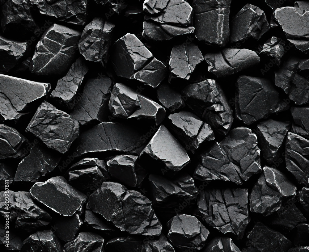 Black stones background, black stone texture. Black stones background, black stone texture.