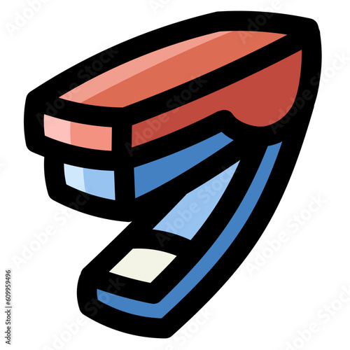 stapler filled outline icon style