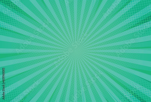 Comic book superhero vector background with vintage halftone print effect