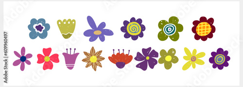 Wallpaper Mural Flower icon isolated. Eco clipart. Cartoon nature. Vector stock illustration. EPS 10 Torontodigital.ca