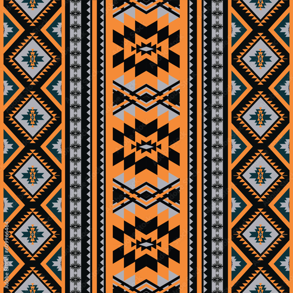 The geometric ethnic pattern of traditional style. Navajo, America Indian patterns. Design for background, wallpaper, clothing, wrapping, Batik, fabric, and prints. Vector illustration. The geometric ethnic pattern of traditional style. Navajo, America Indian patterns. Design for background, wallpaper, clothing, wrapping, Batik, fabric, and prints. Vector illustration.