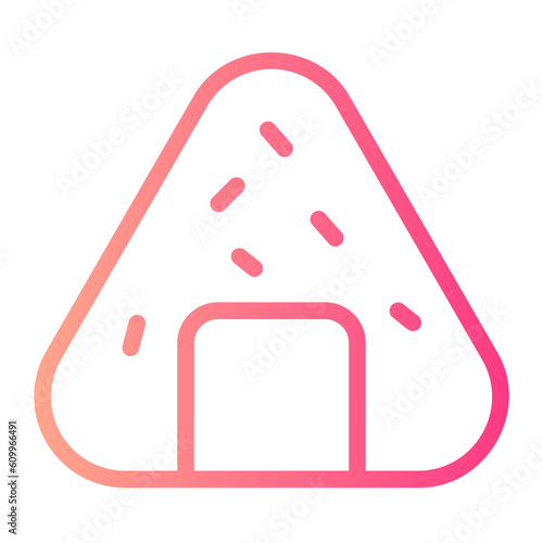 onigiri gradient icon