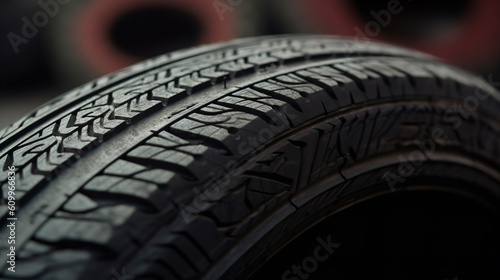 close up of tire © Volodymyr Skurtul