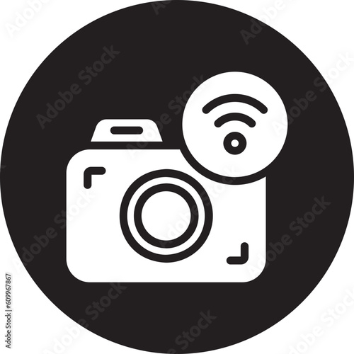 camera glyph icon