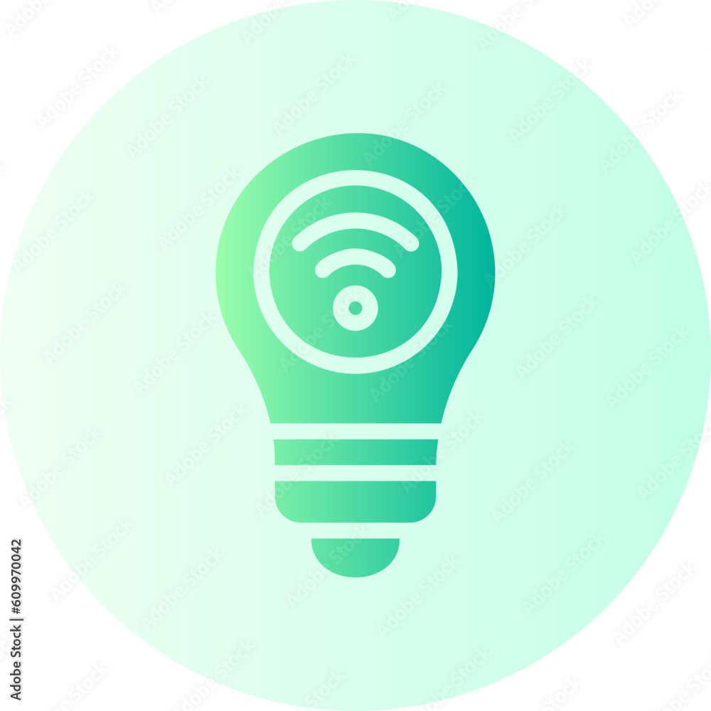 lamp gradient icon lamp gradient icon