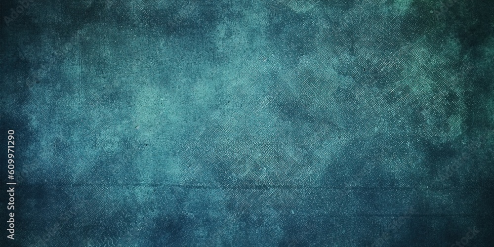 Dark blue green grunge textured background, grainy gradient abstract halftone banner Dark blue green grunge textured background, grainy gradient abstract halftone banner