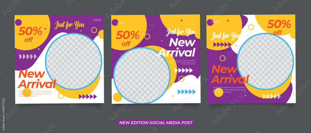 e-commerce social media post template e-commerce social media post template
