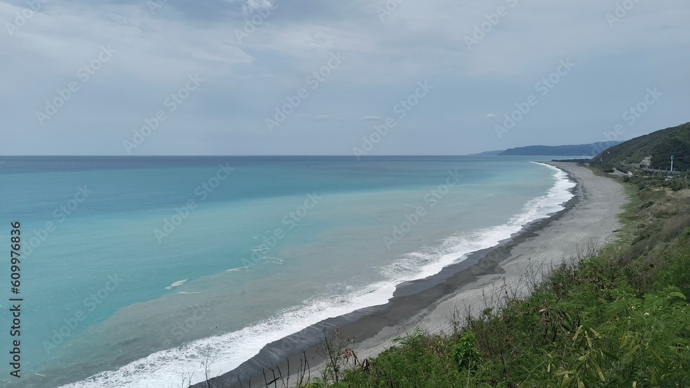 Coastline of the Taiwan-Kowloon Line in Eastern Taiwan