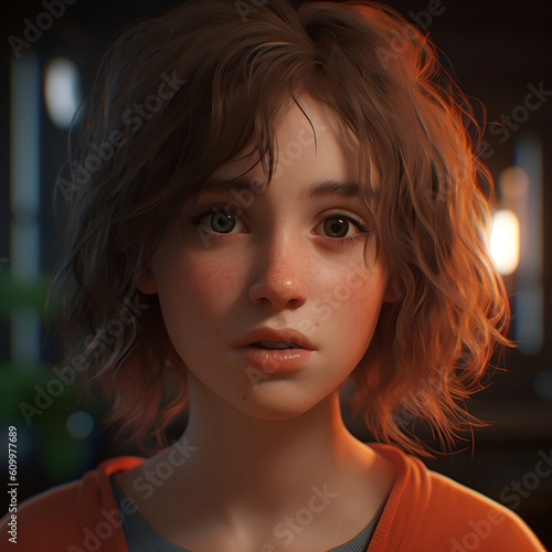 portrait of a girl