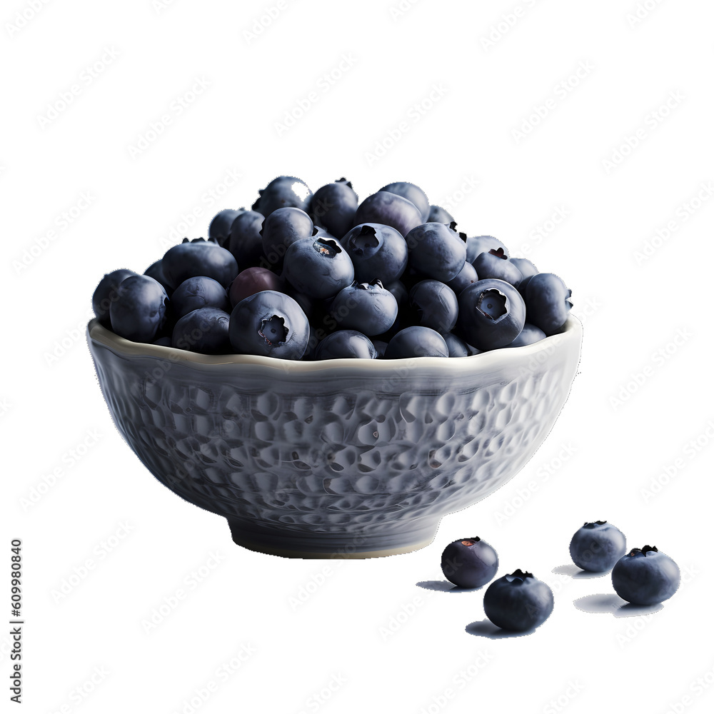 Fresh and juicy bluberries, isolated and pristine look Generative AI, Generative, A Fresh and juicy bluberries, isolated and pristine look Generative AI, Generative, A