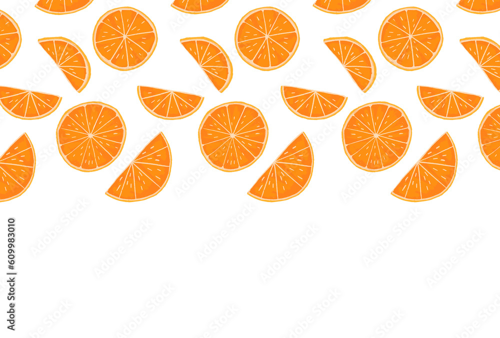 slices of orange slices of orange
