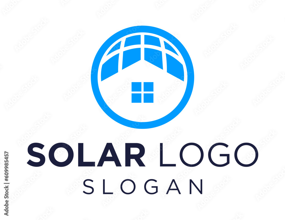 Logo design about Solar Panel on a white background. made using the CorelDraw application. Logo design about Solar Panel on a white background. made using the CorelDraw application.