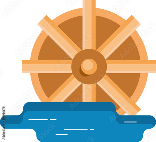 Fotografi Flat design illustration of items for farming
