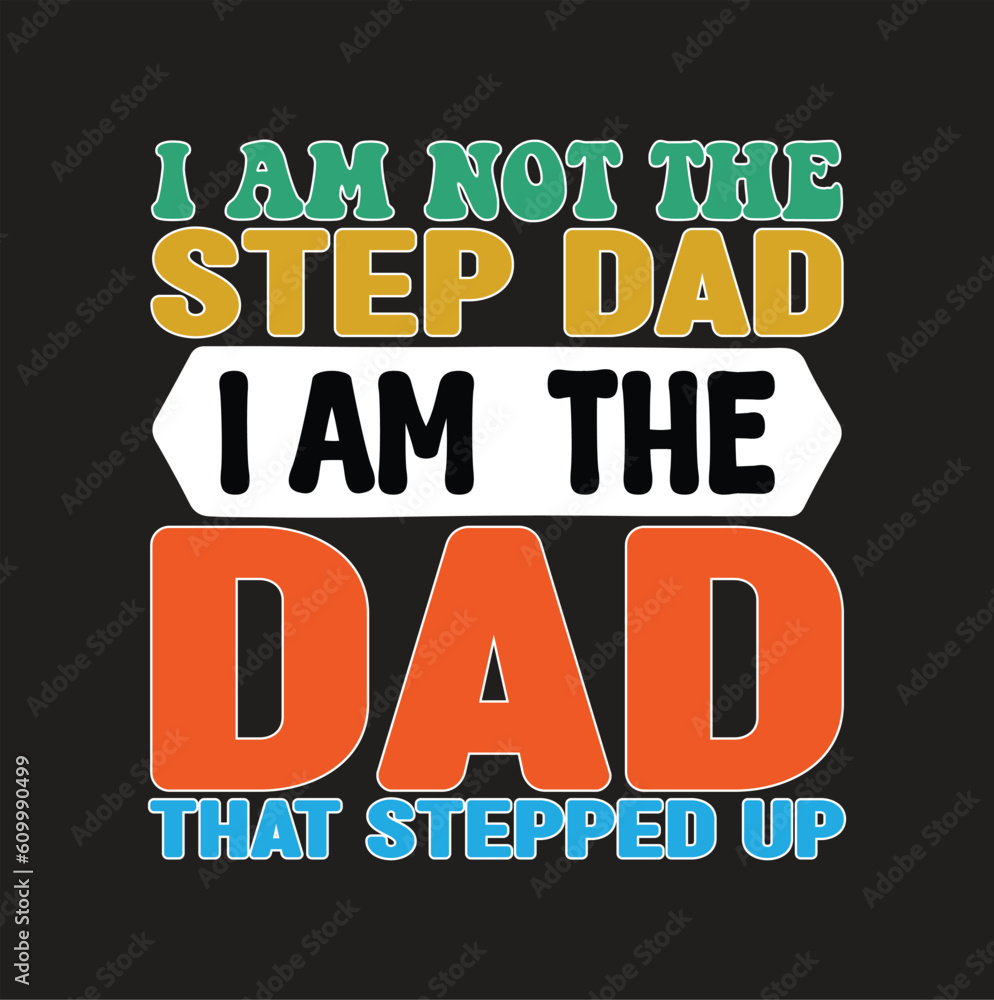 Obraz premium Dad Svg Design