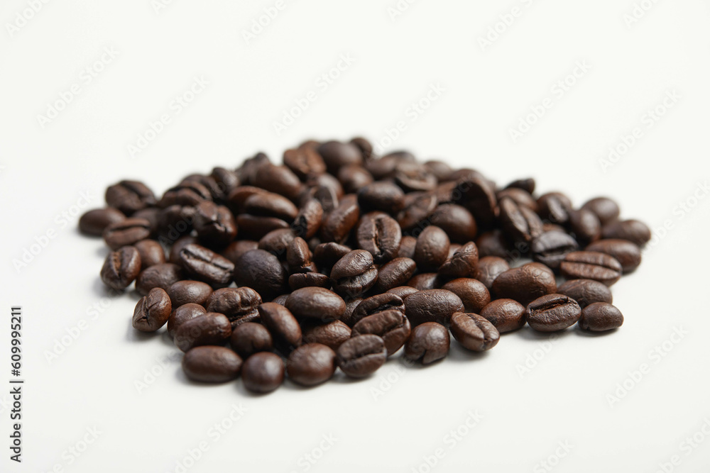 Coffee beans. Isolated on a white background Coffee beans. Isolated on a white background