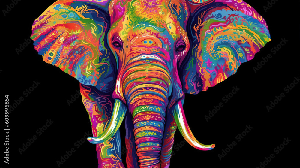Obraz premium Pride Elephant