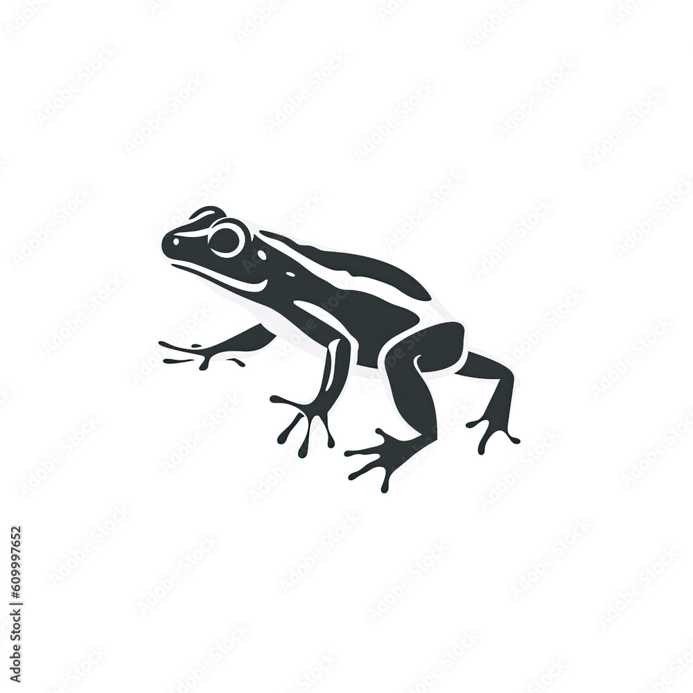 Frog Art Images, Minimalist Frogs, Frog Icon or Logo, Frog Design, AI