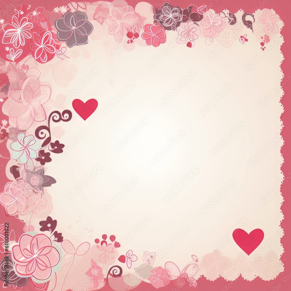 Illustrations for valentine cards or other design aids mockup And it makes it easier for designers to work Illustrations for valentine cards or other design aids mockup And it makes it easier for designers to work