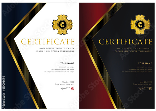 賞状１４６　certificate　award　表彰状　celebration