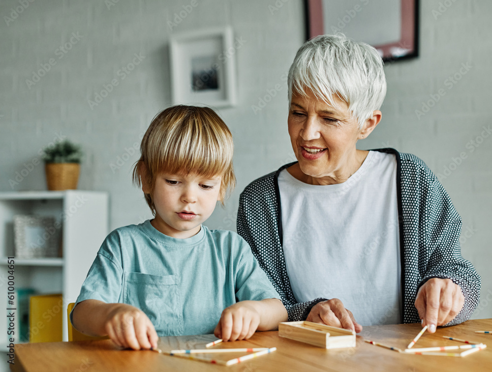 grandchild family child grandparent grandmother game playing boy stick pick up board board game grandson creativity education grandchild family child grandparent grandmother game playing boy stick pick up board board game grandson creativity education