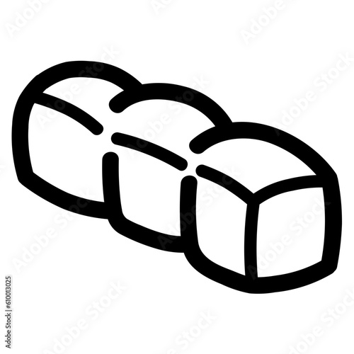 bread line icon style