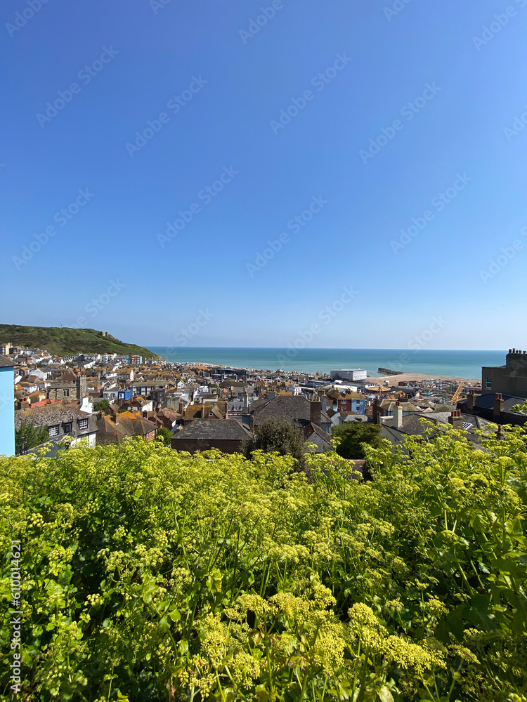 View of the city - Hastings, England