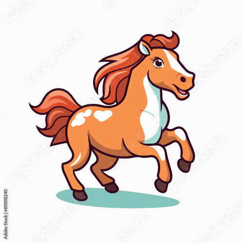 horse  illustration  isolated  animal  farm  equestrian  equine  mammal  vector  horseback  mane  pony  mare  cartoon  collection  domestic  set  cute  symbol  stallion  sport  art  white  character  
