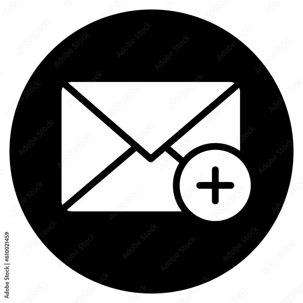 mail glyph icon