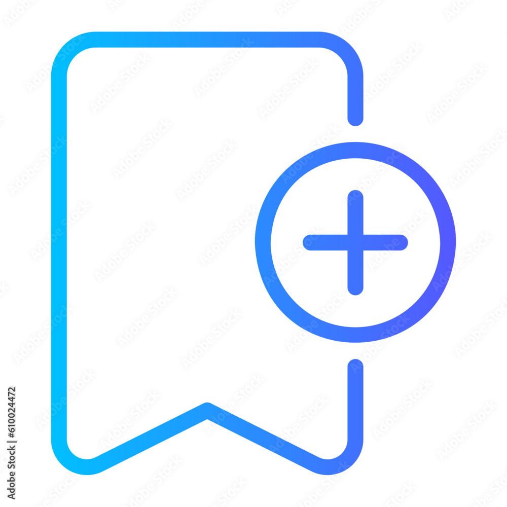 bookmark gradient icon bookmark gradient icon