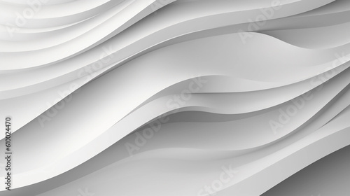 white abstract wavy background